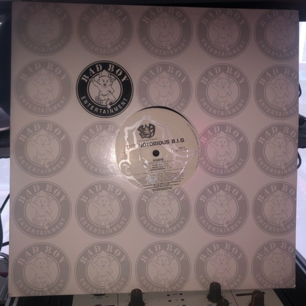 The Notorious B.I.G. Would You Die For Me & Biggie BBDB-9325 promo vinyl record